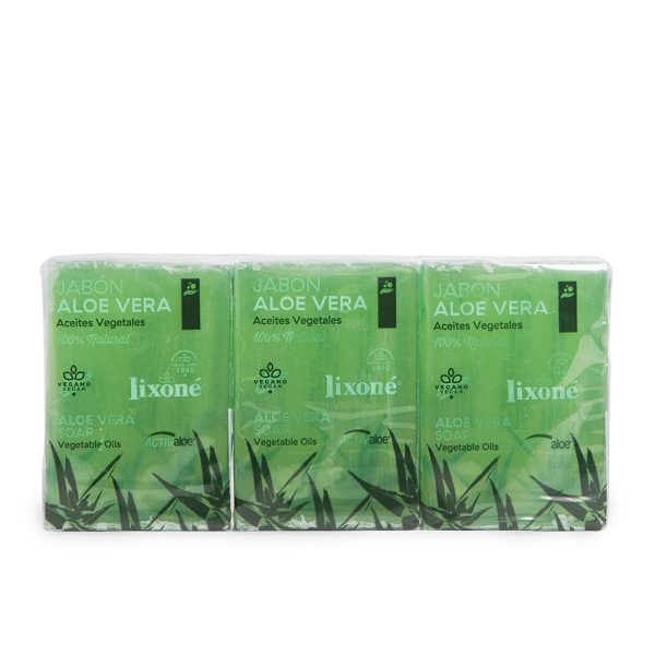 ALOE VERA Sabonete  para pele seca ou sensível 3 x 125 gr